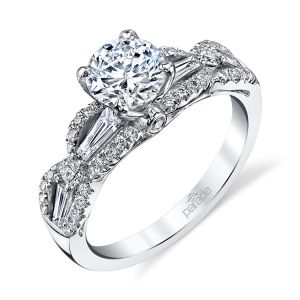 Parade Hemera Bridal Platinum Diamond Engagement Ring R3517