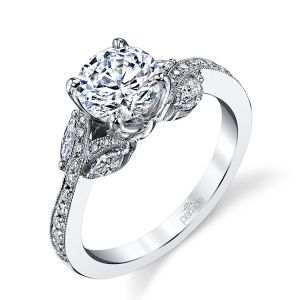Parade Lyria Bridal Platinum Diamond Engagement Ring R3524