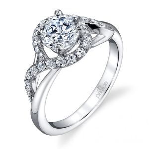 Parade Hemera Bridal R3536 Platinum Diamond Engagement Ring