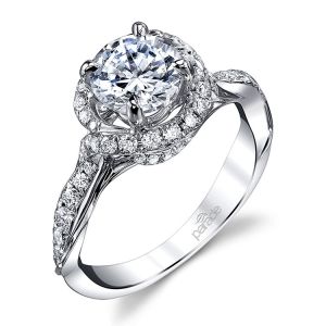 Parade Hemera Bridal Platinum Diamond Engagement Ring R3537