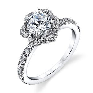 Parade Hemera Bridal Platinum Diamond Engagement Ring R3543