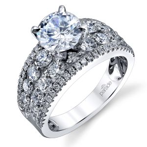 Parade Hemera Bridal Platinum Diamond Engagement Ring R3629