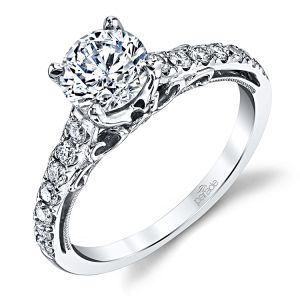 Parade Hemera Bridal R3630 Platinum Diamond Engagement Ring