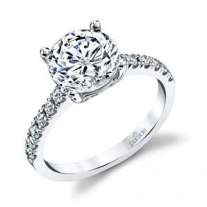 Parade New Classic Platinum Diamond Engagement Ring R3637