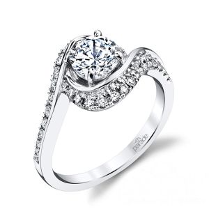 Parade Hemera Bridal Platinum Diamond Engagement Ring R3658