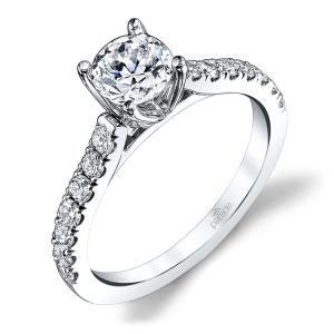 Parade New Classic R3667 18 Karat Diamond Engagement Ring