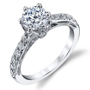 Parade Hera Bridal R3668 Platinum Diamond Engagement Ring