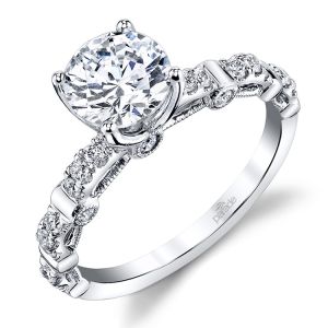 Parade Hemera Bridal Platinum Diamond Engagement Ring R3702