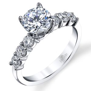 Parade New Classic Platinum Diamond Engagement Ring R3813
