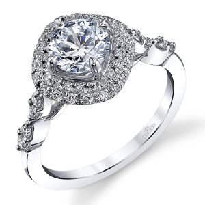 Parade Hemera Bridal 18 Karat Diamond Engagement Ring R3825