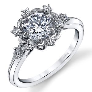 Parade Hera Bridal Platinum Diamond Engagement Ring R3905