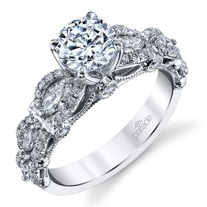 Parade Hemera Bridal R3908 Platinum Diamond Engagement Ring