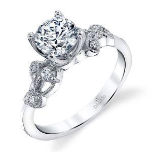 Parade Lyria Bridal Platinum Diamond Engagement Ring R3936