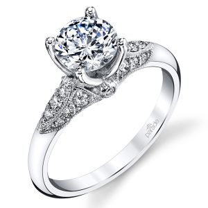 Parade Hera Bridal Platinum Diamond Engagement Ring R3942