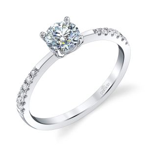 Parade New Classic Bridal R4276 Platinum Diamond Engagement Ring