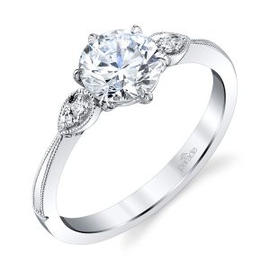 Parade New Classic Bridal R4315 18 Karat Diamond Engagement Ring
