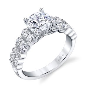 Parade Hemera Bridal R4335 Platinum Diamond Engagement Ring