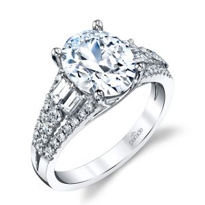 Parade Hemera Bridal R4385 Platinum Diamond Engagement Ring
