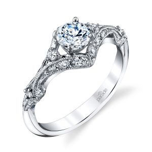Parade Hera Bridal R4450 14 Karat Diamond Engagement Ring