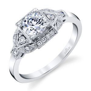 Parade Hera Bridal Platinum Diamond Engagement Ring R4523