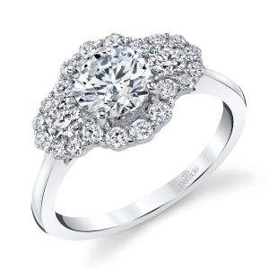 Parade Hemera Bridal R4673 14 Karat Diamond Engagement Ring