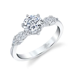 Parade New Classic Bridal R4680 Platinum Diamond Engagement Ring
