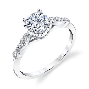 Parade Hera Bridal R4689 Platinum Diamond Engagement Ring