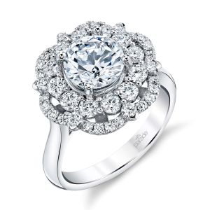 Parade Hemera Bridal R4716 Platinum Diamond Engagement Ring