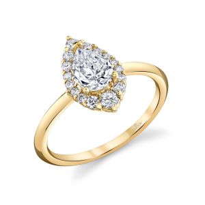 Parade Lumiere Bridal Platinum Diamond Engagement Ring R4911-P1