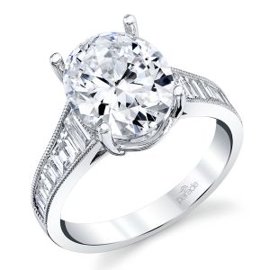 Parade Hemera Bridal Platinum Diamond Engagement Ring R4935B