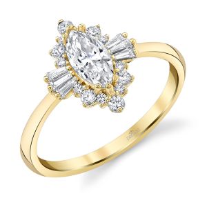 Parade Hera Bridal Platinum Diamond Engagement Ring R4937