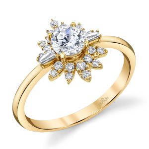 Parade Lumiere Bridal 14 Karat Diamond Engagement Ring R5002-R1
