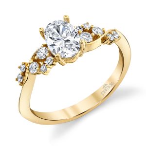 Parade Hemera Bridal R5096-O1 Platinum Diamond Engagement Ring