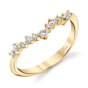 R5096-O1-BD Platinum Parade Hemera Bridal Matching Diamond Band to R5096 series 