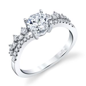 Parade Hemera Bridal Platinum Diamond Engagement Ring R5098
