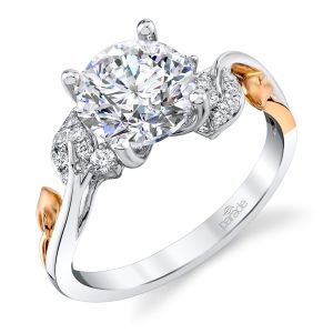 Parade Lyria Bridal 18 Karat Two-Tone Diamond Engagement Ring R5330