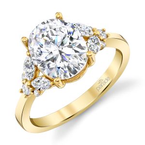 Parade Hemera Bridal R5438 14 Karat Diamond Engagement Ring
