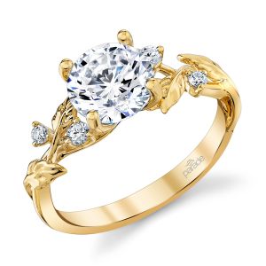 Parade Lyria Bridal Platinum Diamond Engagement Ring R5475