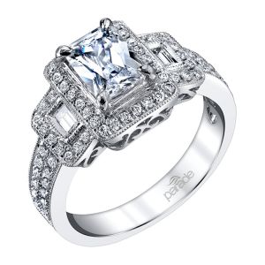 Parade Hera Bridal R0628 Platinum Diamond Engagement Ring