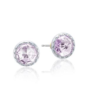 Tacori SE21513 Lilac Blossoms Bezel Studs Earrings