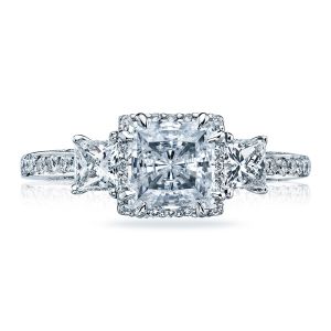 Tacori Platinum Dantela Engagement Ring 2622PRMDP