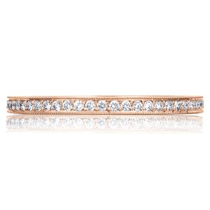 Tacori 2649-15BPK 18 Karat Sculpted Crescent Diamond Wedding Band