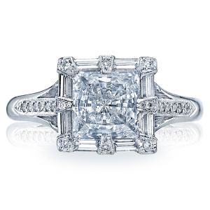 Tacori Platinum Simply Tacori Solitaire Engagement Ring 2525PR55