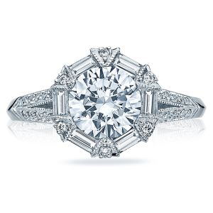 Tacori 18 Karat Simply Tacori Solitaire Engagement Ring 2525RD7