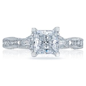 Tacori 18 Karat Simply Tacori Solitaire Engagement Ring 2569PR6