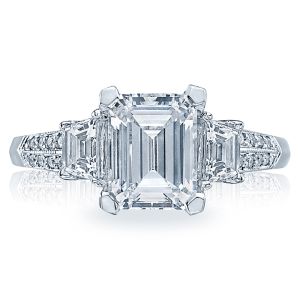 Tacori Platinum Simply Tacori Engagement Ring 2579EM85X65