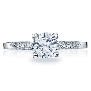 Tacori 18 Karat Simply Tacori Solitaire Engagement Ring 2586RD6