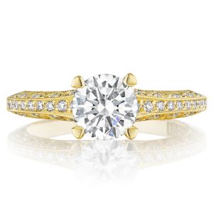 Tacori 2616RD65Y 18 Karat Tacori Gold Engagement Ring