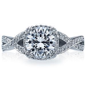 Tacori Dantela 18 Karat Engagement Ring 2627RDLG