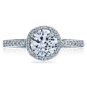 Tacori Dantela 18 Karat Engagement Ring 2639RDP65